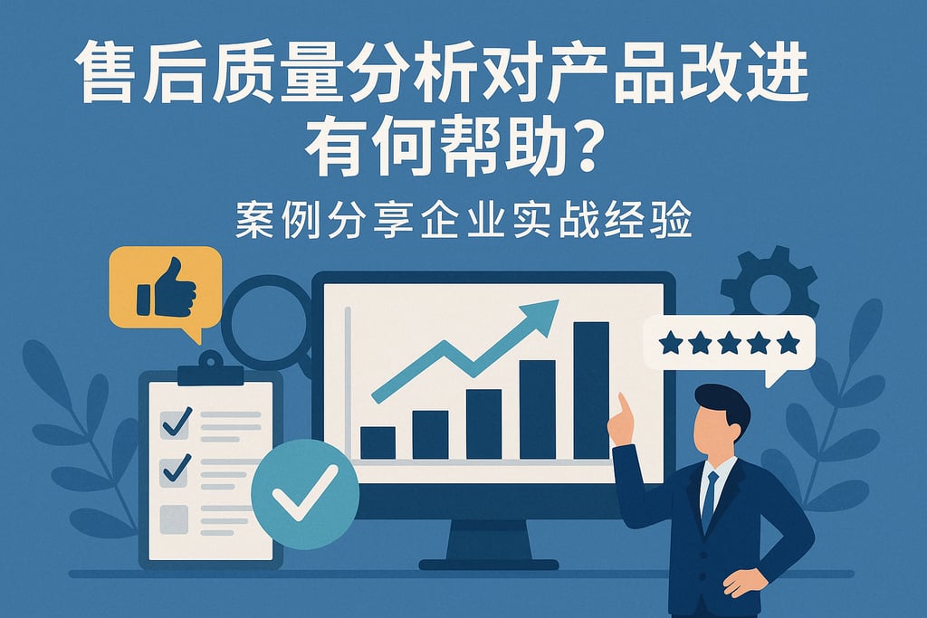 售后质量分析对产品改进有何帮助？案例分享企业实战经验