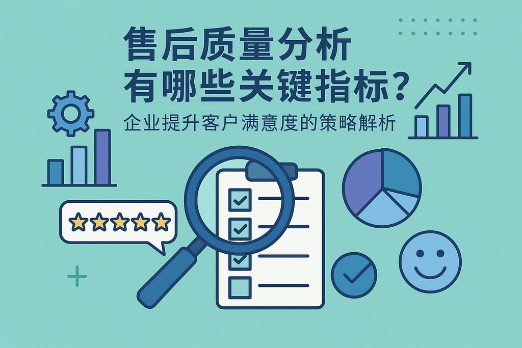 售后质量分析有哪些关键指标？企业提升客户满意度的策略解析