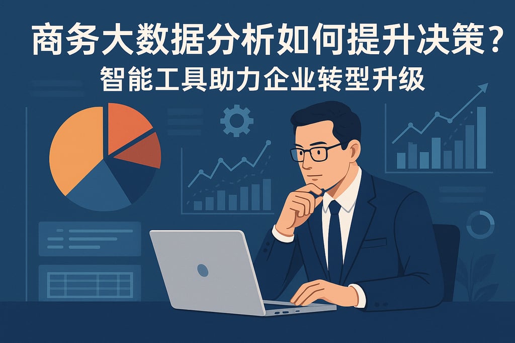 商务大数据分析如何提升决策？智能工具助力企业转型升级
