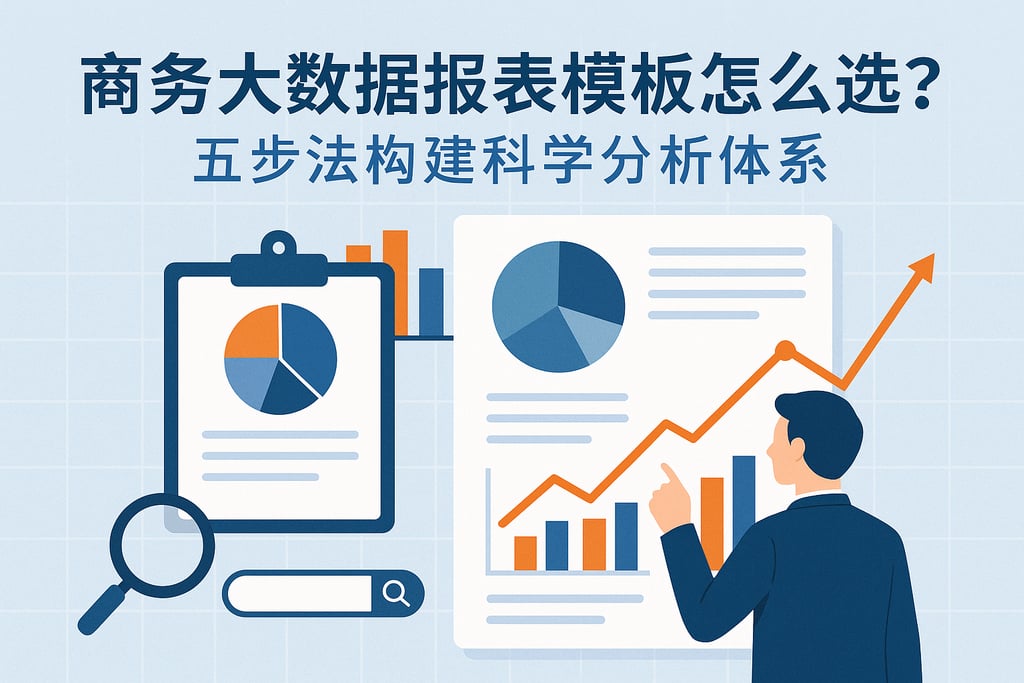 商务大数据报表模板怎么选？五步法构建科学分析体系