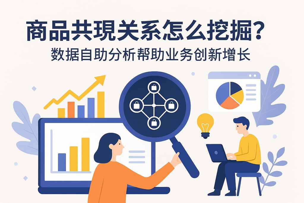 商品共现关系怎么挖掘？数据自助分析帮助业务创新增长