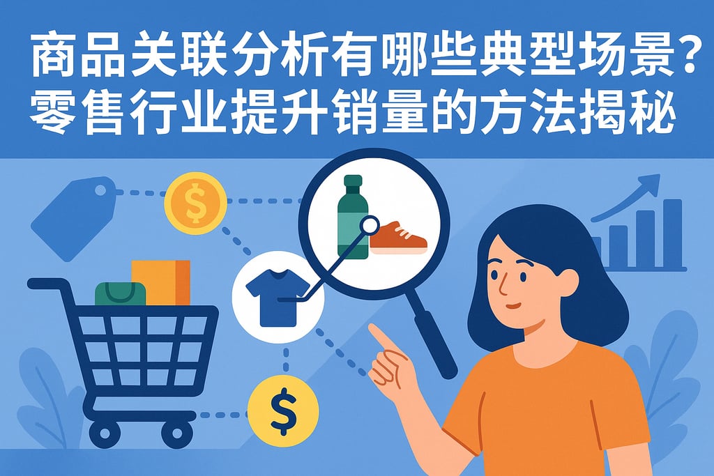 商品关联分析有哪些典型场景？零售行业提升销量的方法揭秘
