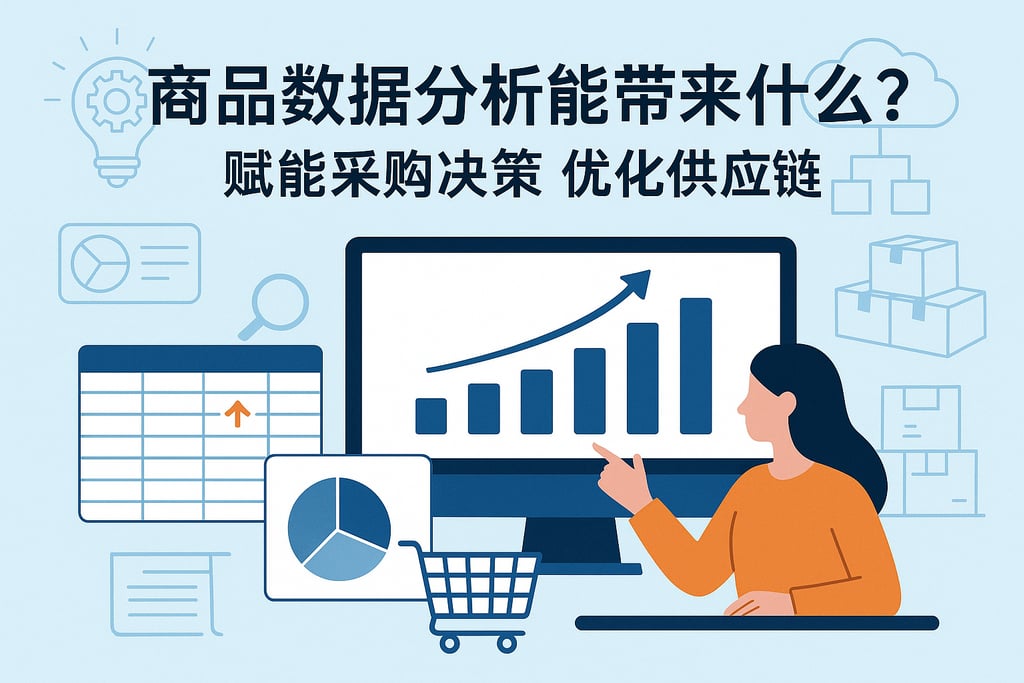 商品数据分析能带来什么？赋能采购决策优化供应链
