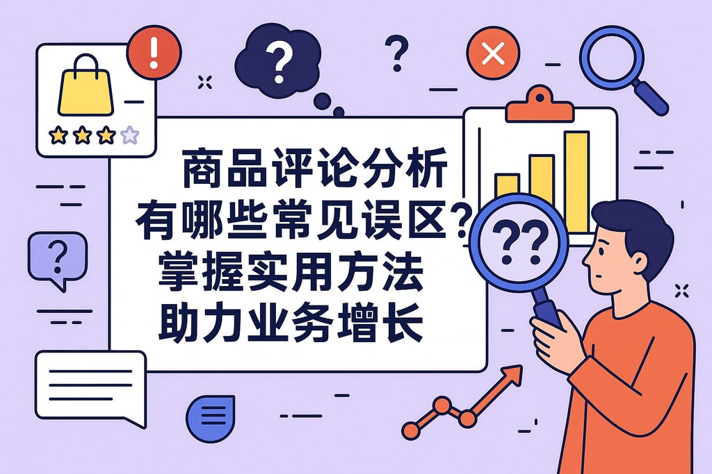 商品评论分析有哪些常见误区？掌握实用方法助力业务增长