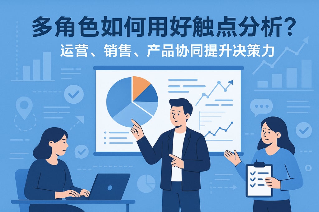 多角色如何用好触点分析？运营、销售、产品协同提升决策力