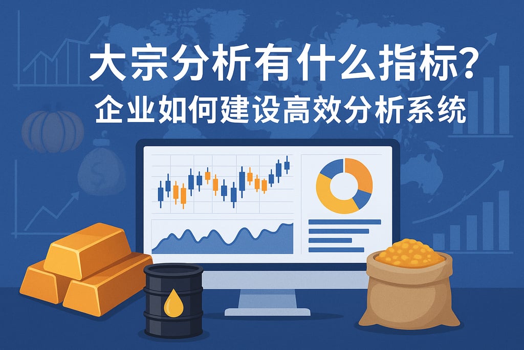 大宗商品分析有哪些核心指标？企业如何构建高效分析体系