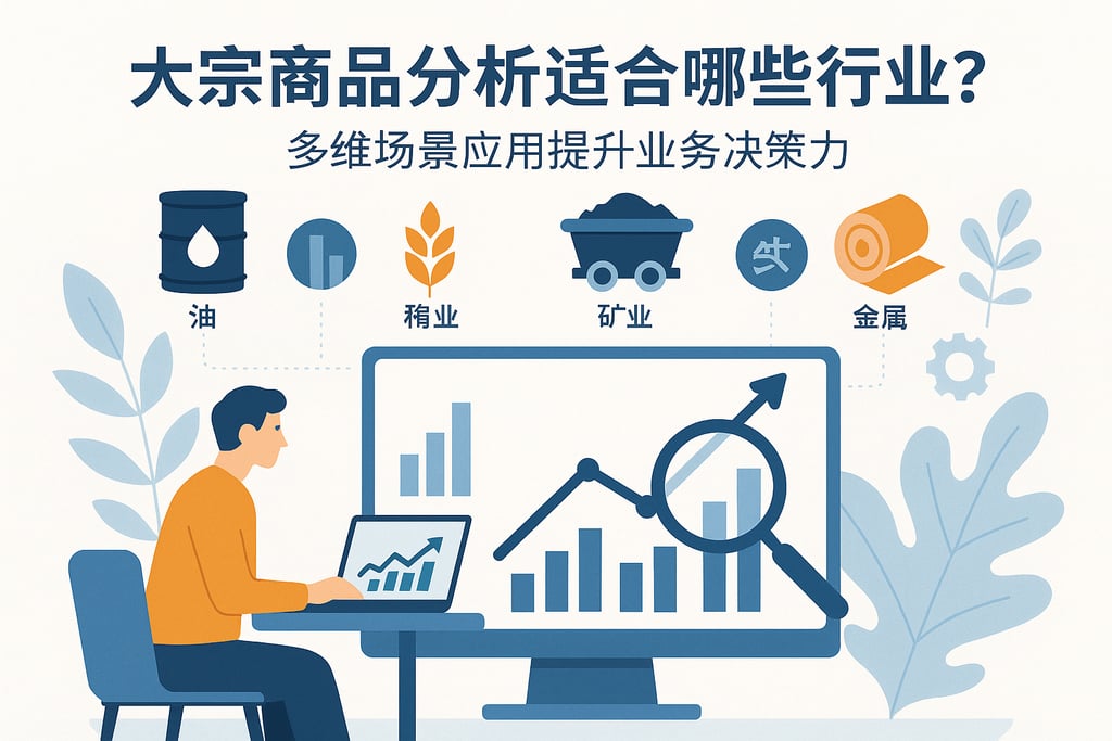 大宗商品分析适合哪些行业？多维场景应用提升业务决策力