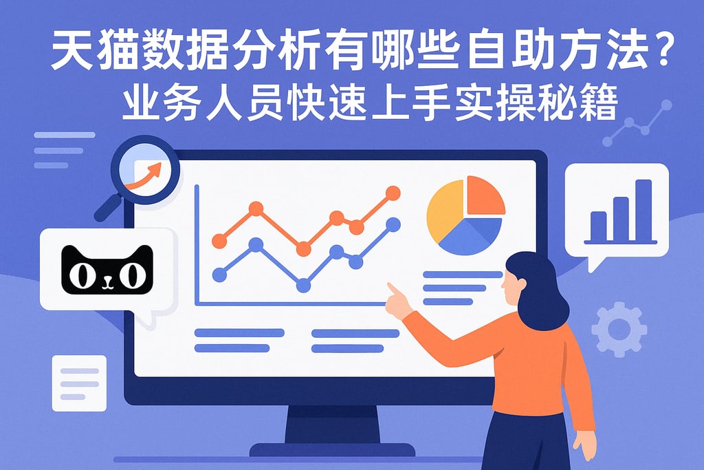 天猫数据分析有哪些自助方法？业务人员快速上手实操秘籍