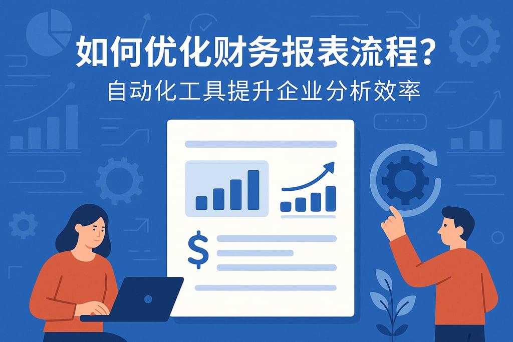 如何优化财务报表流程？自动化工具提升企业分析效率