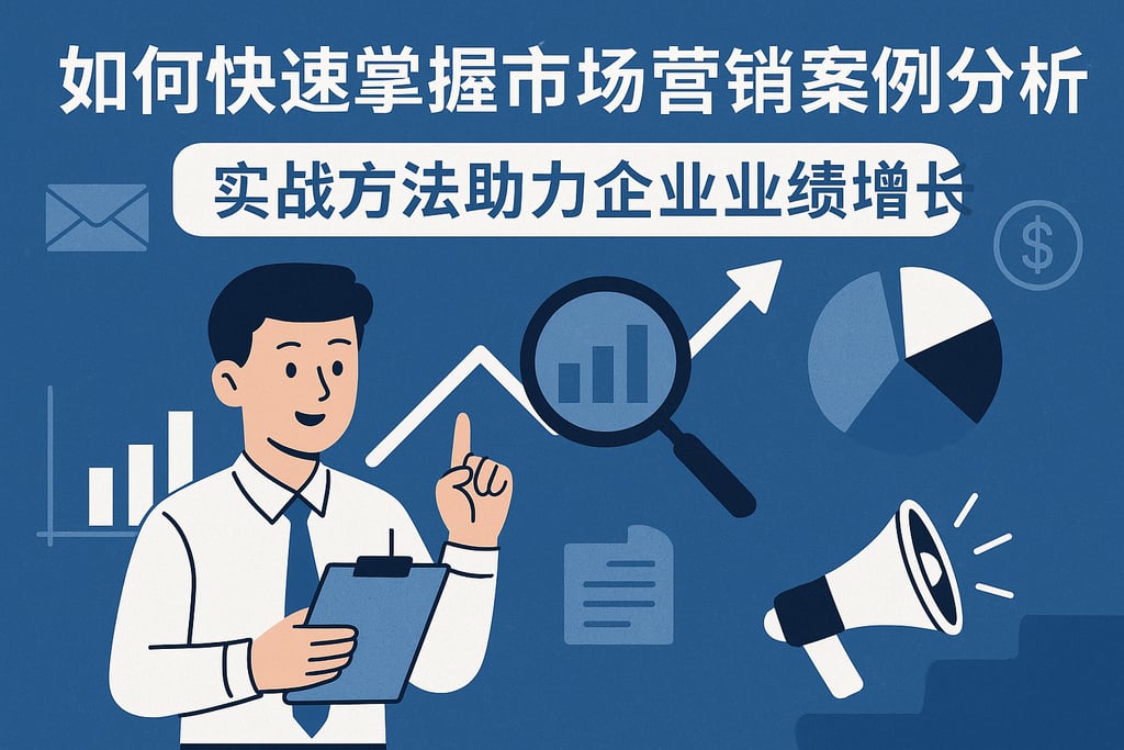如何快速掌握市场营销案例分析？实战方法助力企业业绩增长