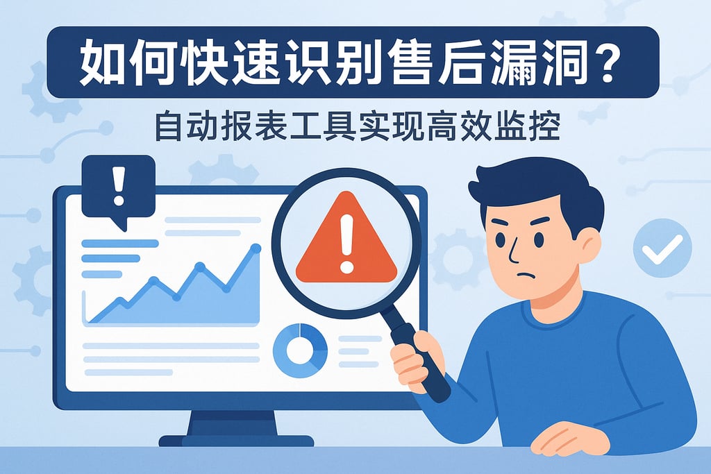 如何快速识别售后漏洞？自动报表工具实现高效监控