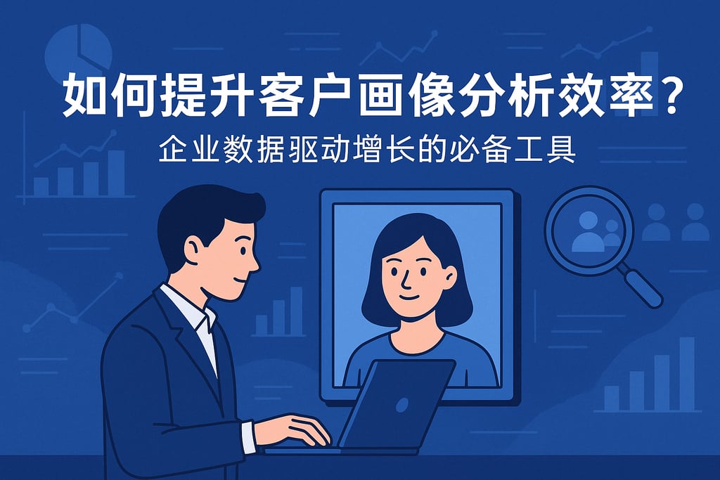 如何提升客户画像分析效率？企业数据驱动增长的必备工具