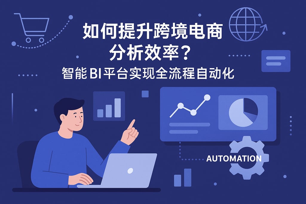 如何提升跨境电商分析效率？智能BI平台实现全流程自动化