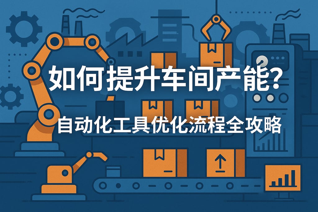 如何提升车间产能？自动化工具优化流程全攻略