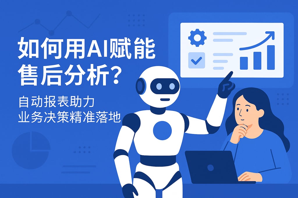 如何用AI赋能售后分析？自动报表助力业务决策精准落地