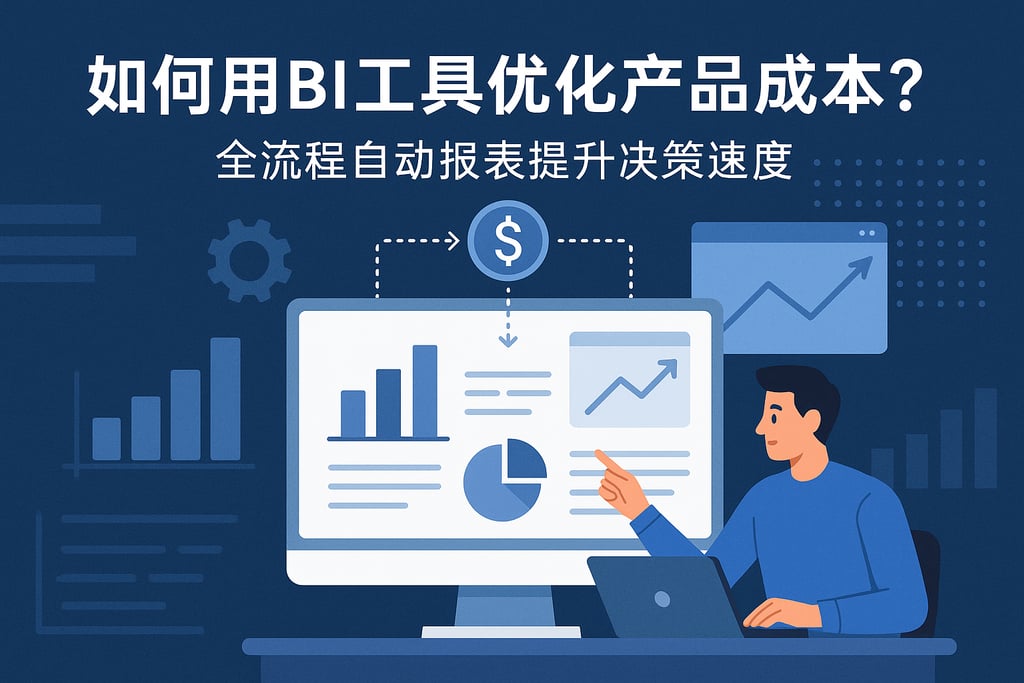 如何用BI工具优化产品成本？全流程自动报表提升决策速度