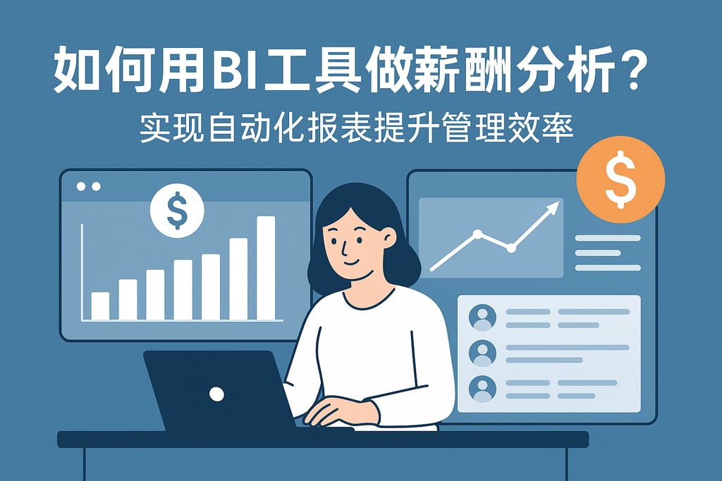 如何用BI工具做薪酬分析？实现自动化报表提升管理效率