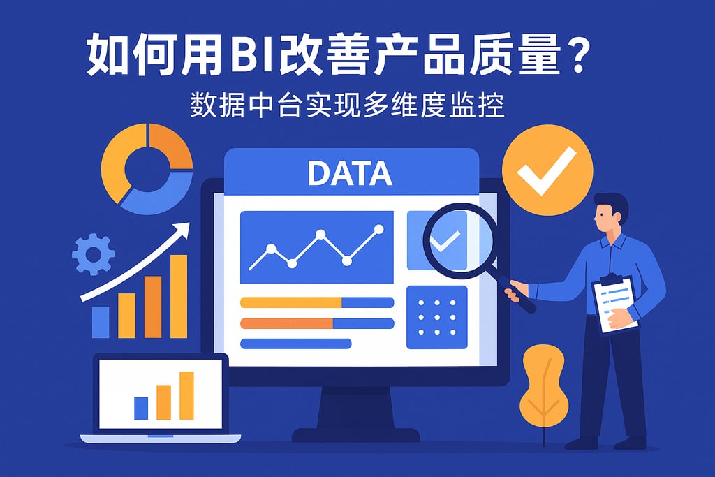 如何用BI改善产品质量？数据中台实现多维度监控