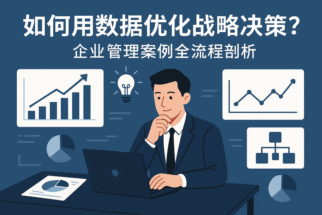 如何用数据优化战略决策？企业管理案例全流程剖析