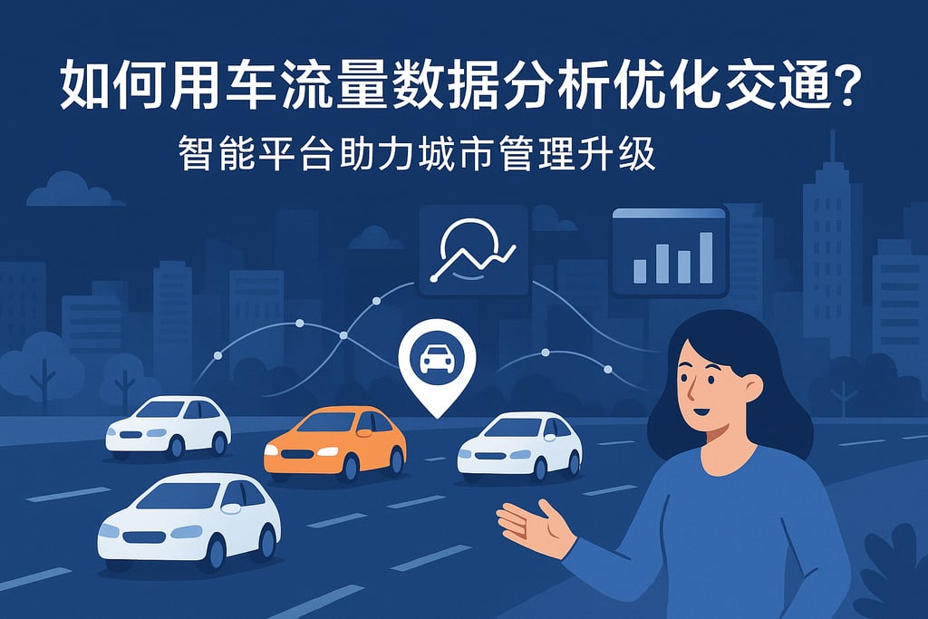 如何用车流量数据分析优化交通？智能平台助力城市管理升级