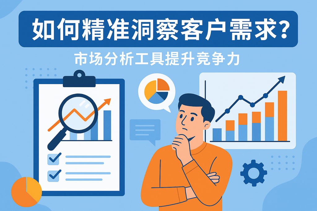 如何精准洞察客户需求？市场分析工具提升竞争力