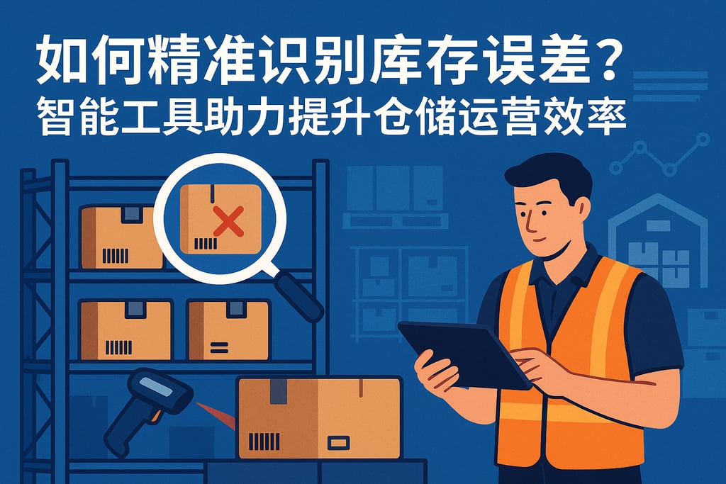 如何精准识别库存误差？智能工具助力提升仓储运营效率