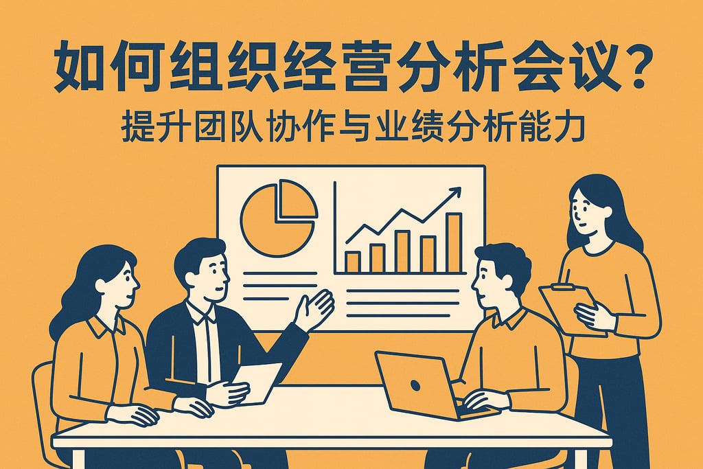如何组织经营分析会议？提升团队协作与业绩分析能力