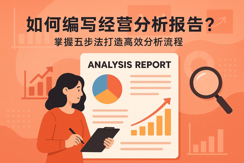 如何编写经营分析报告？掌握五步法打造高效分析流程