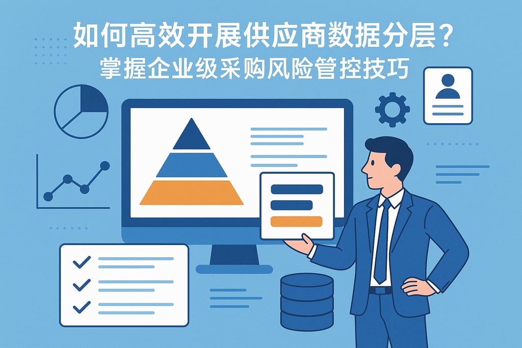 如何高效开展供应商数据分层？掌握企业级采购风险管控技巧