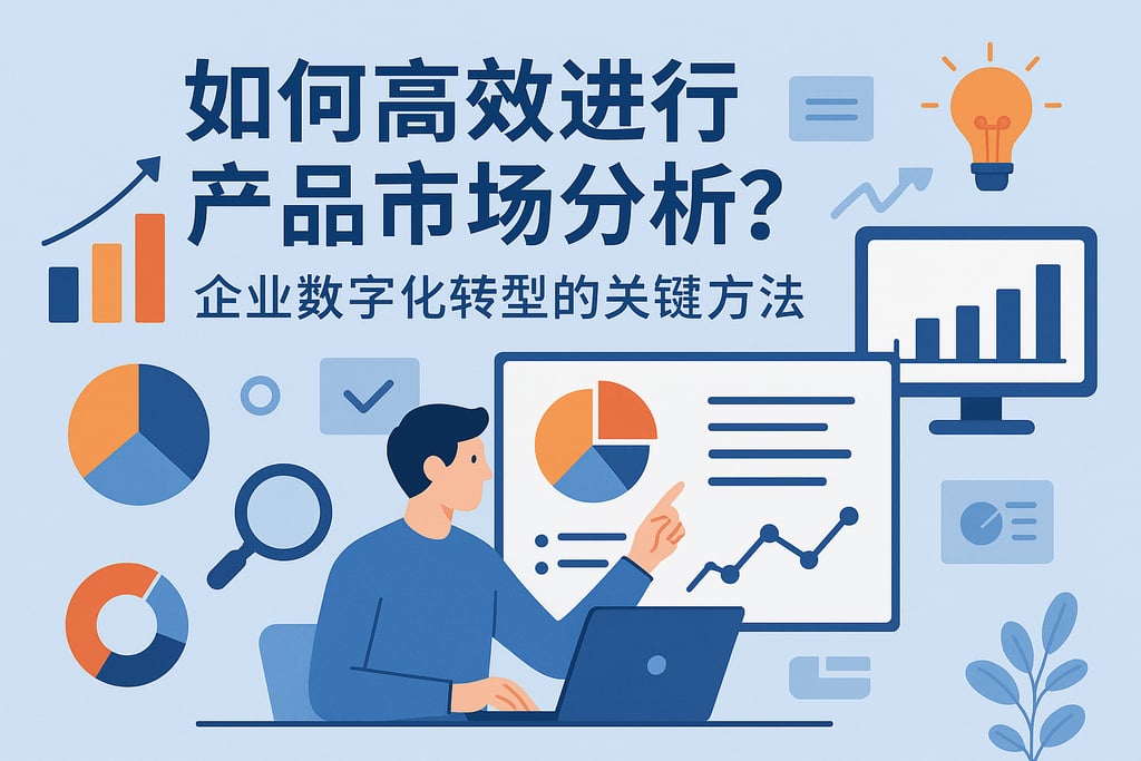 如何高效进行产品市场分析？企业数字化转型的关键方法