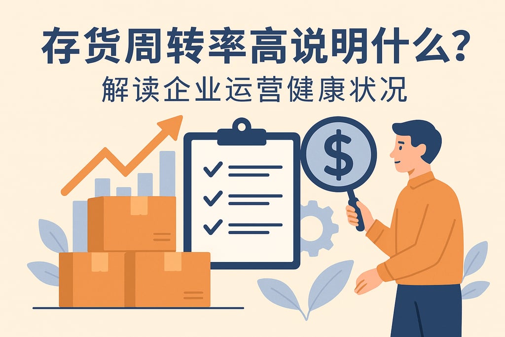 存货周转率高说明什么？解读企业运营健康状况