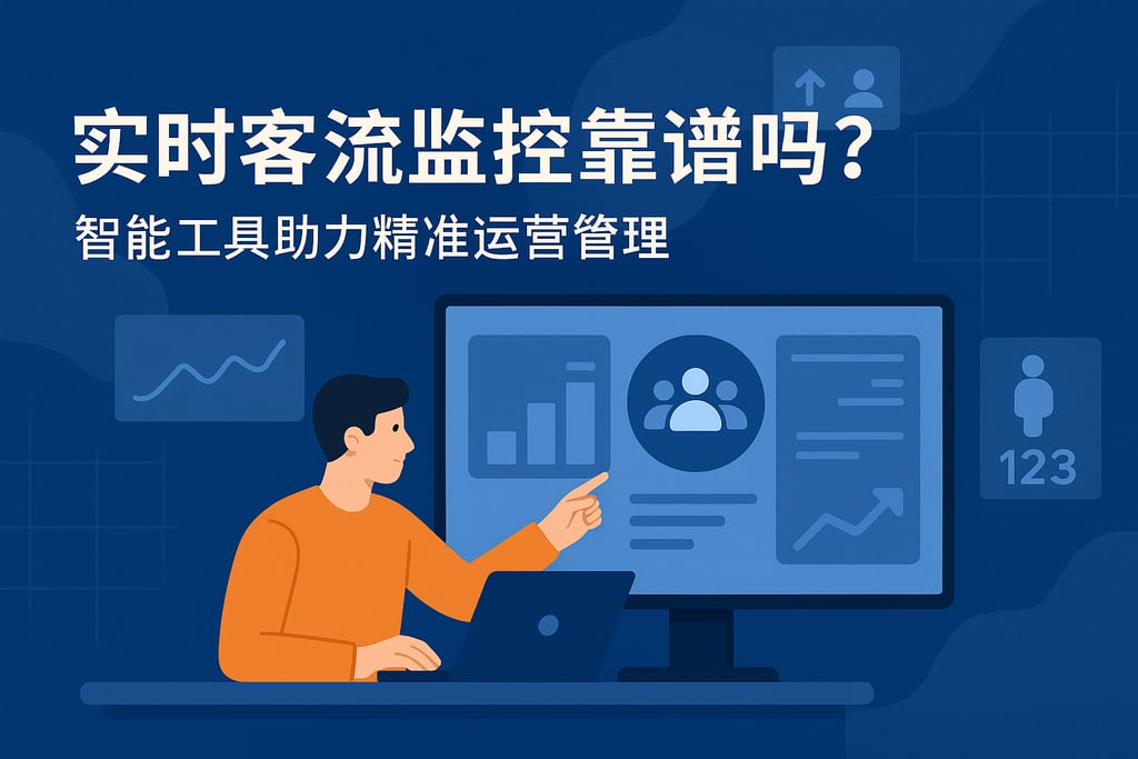 实时客流监控靠谱吗？智能工具助力精准运营管理