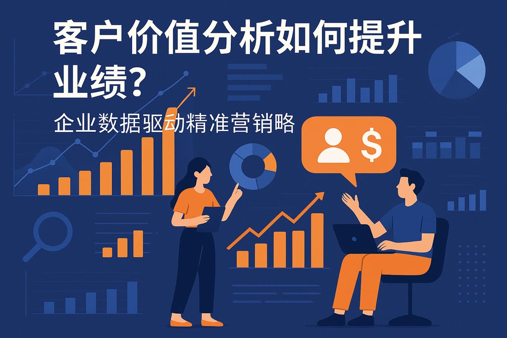 客户价值分析如何提升业绩？企业数据驱动精准营销策略