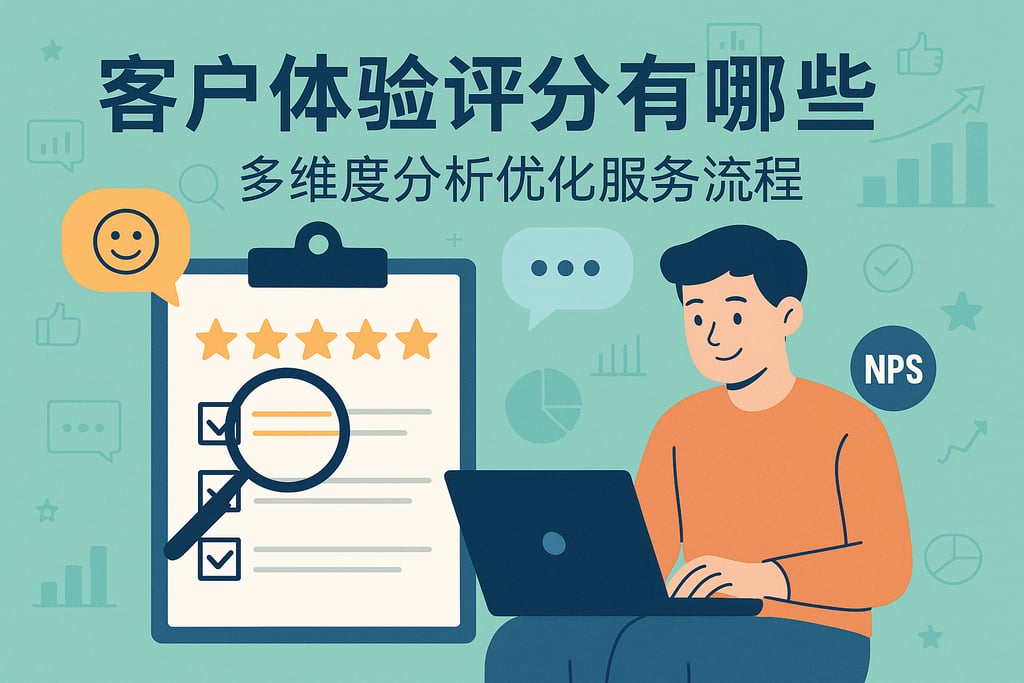 客户体验评分有哪些指标？多维度分析优化服务流程