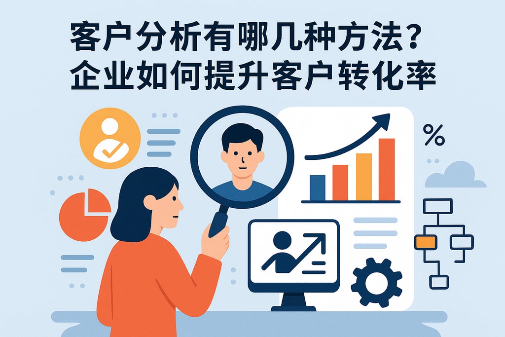客户分析有哪几种方法？企业如何提升客户转化率