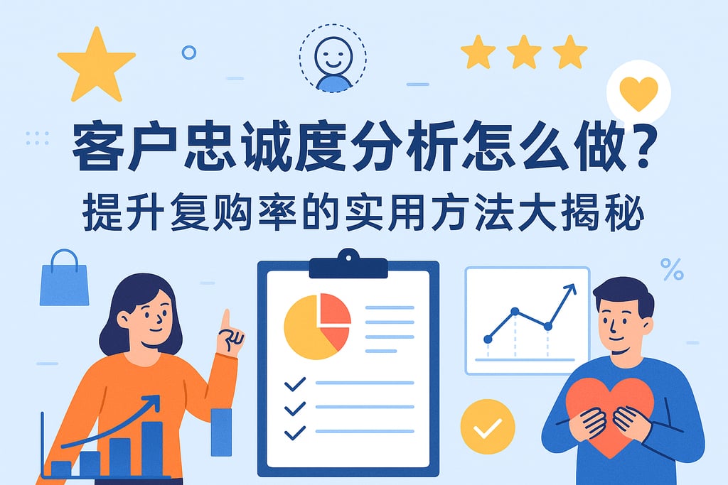 客户忠诚度分析怎么做？提升复购率的实用方法大揭秘