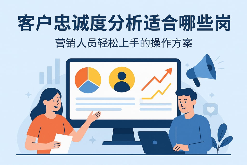 客户忠诚度分析适合哪些岗位？营销人员轻松上手的操作方案