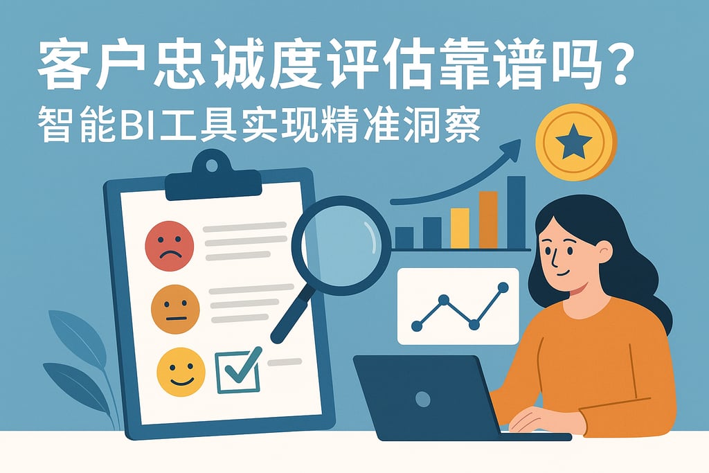 客户忠诚度评估靠谱吗？智能BI工具实现精准洞察