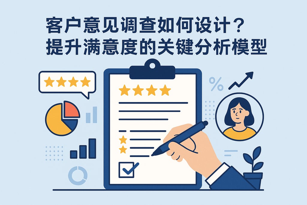 客户意见调查如何设计？提升满意度的关键分析模型