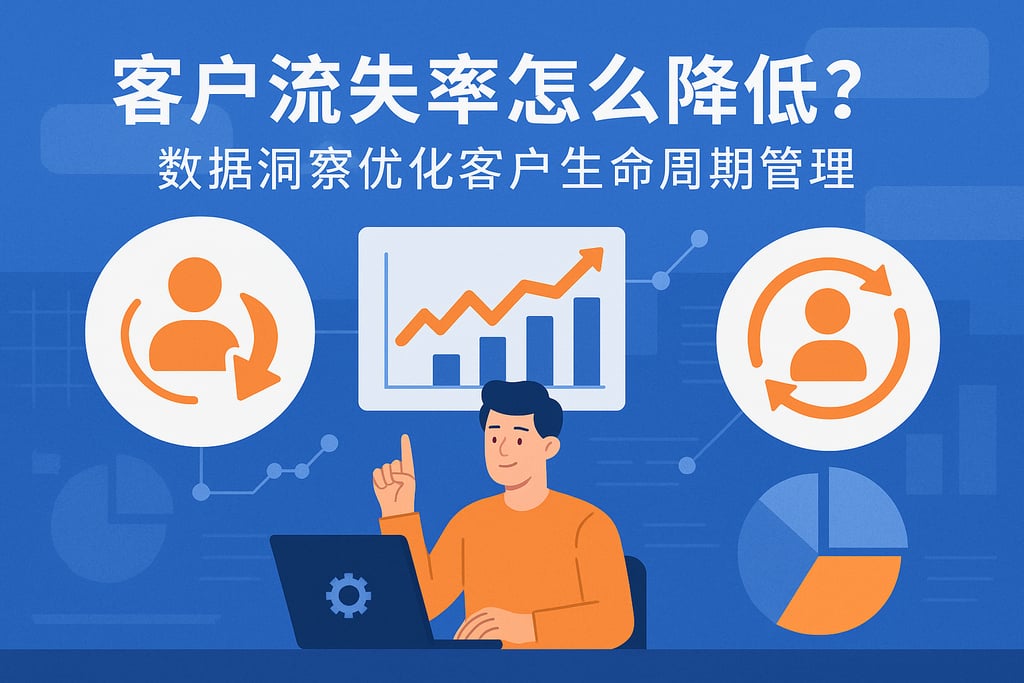 客户流失率怎么降低？数据洞察优化客户生命周期管理