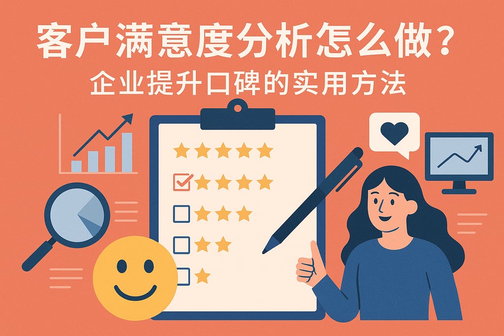 客户满意度分析怎么做？企业提升口碑的实用方法
