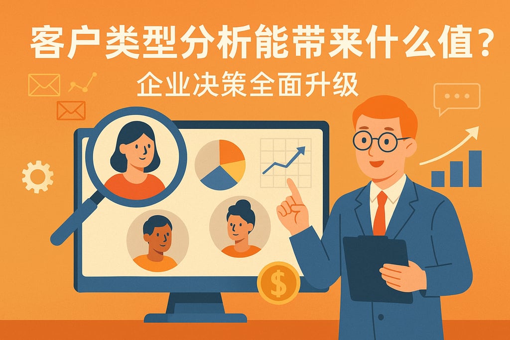 客户类型分析能带来什么价值？企业决策全面升级