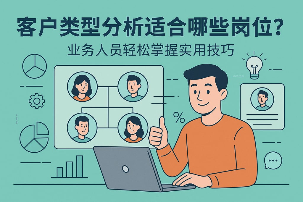 客户类型分析适合哪些岗位？业务人员轻松掌握实用技巧