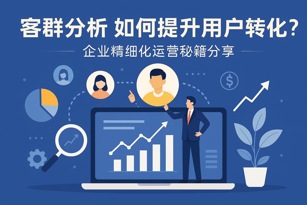 客群分析如何提升用户转化？企业精细化运营秘籍分享