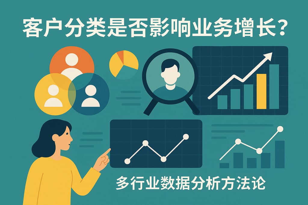 客群分类是否影响业务增长？多行业数据分析方法论