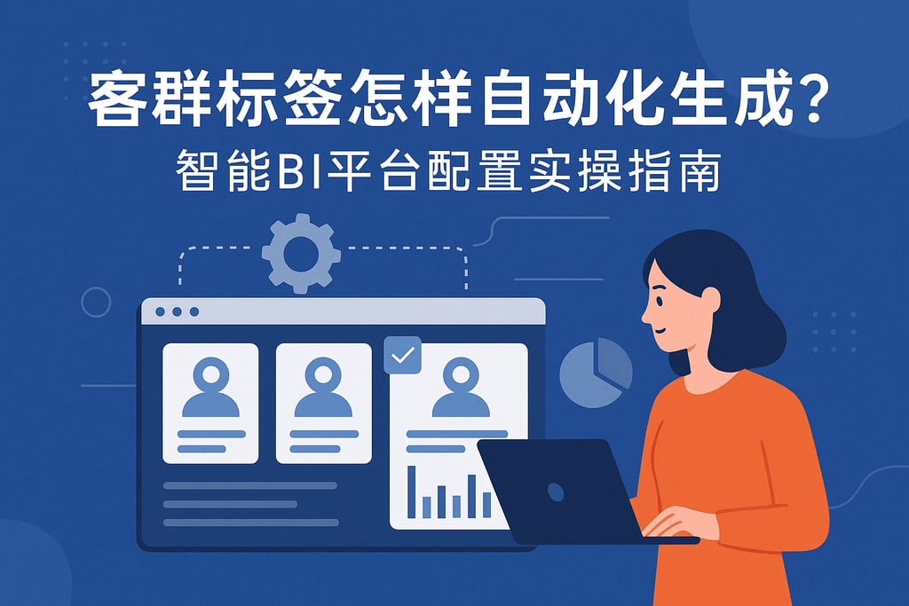 客群标签怎样自动化生成？智能BI平台配置实操指南