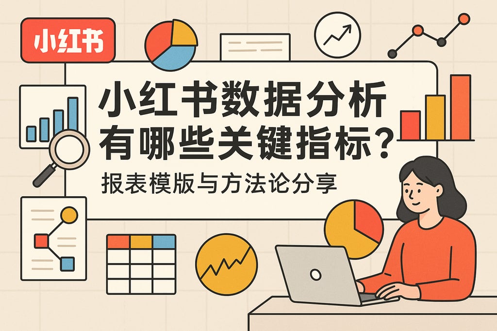 小红书数据分析有哪些关键指标？报表模板与方法论分享