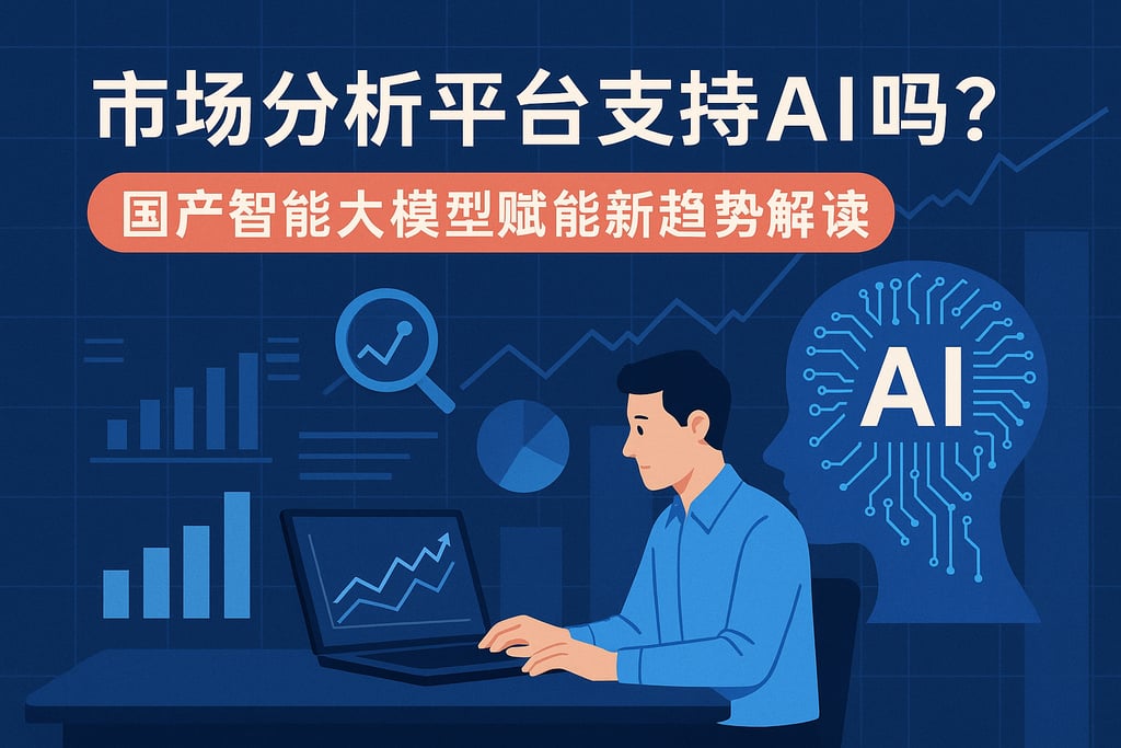 市场分析平台支持AI吗？国产智能大模型赋能新趋势解读