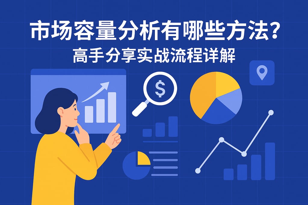 市场容量分析有哪些方法？高手分享实战流程详解