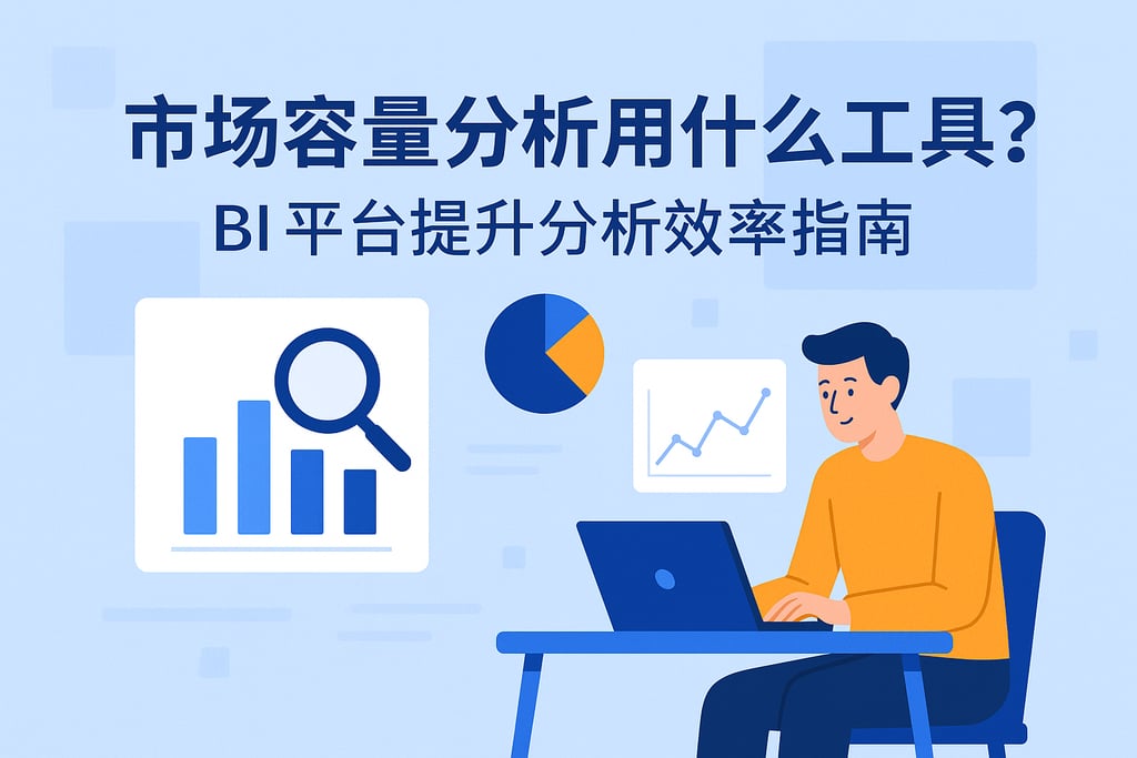 市场容量分析用什么工具？BI平台提升分析效率指南